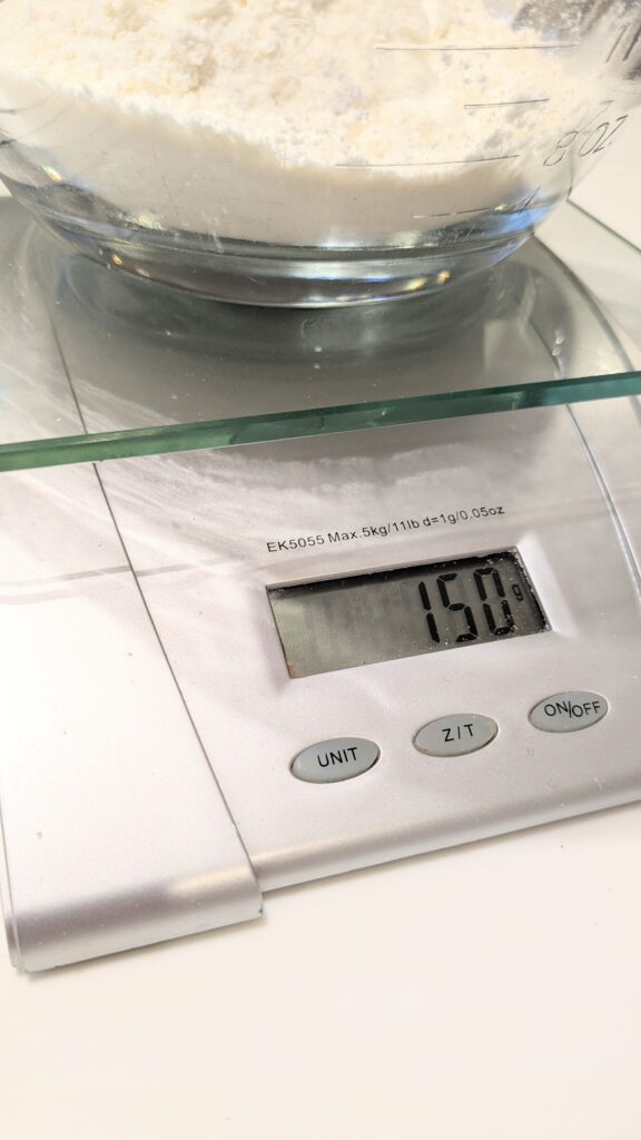Image of Scale Weighing Flour