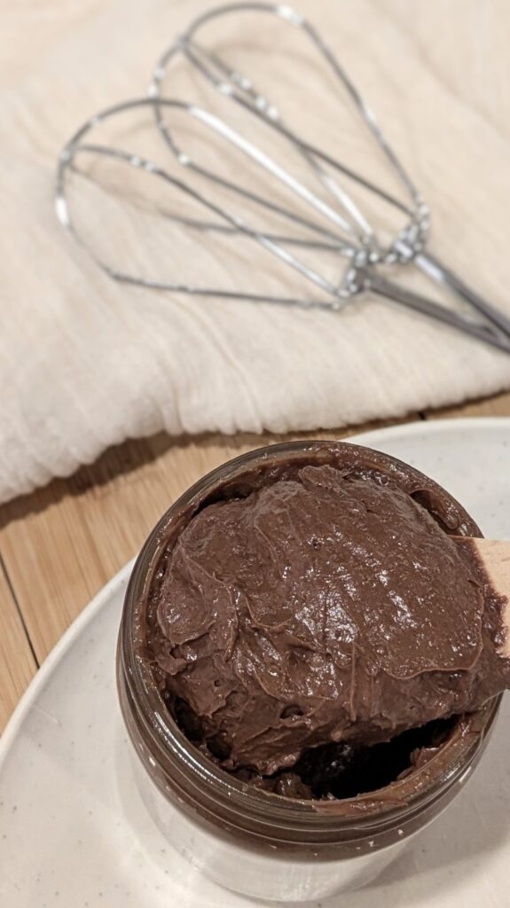Image of Chocolate Tahini Buttercream Frosting