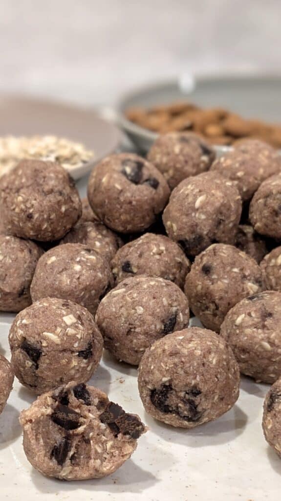 Image of Chocolate Chip Cookie Dough Energy Balls