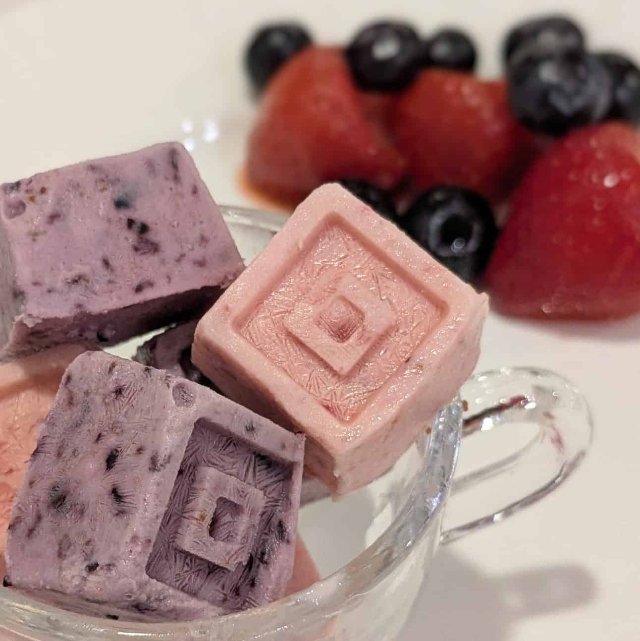 Image of 4th of July Berry Frozen Yogurt Bites