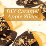 Healthier DIY Caramel Apple Slices