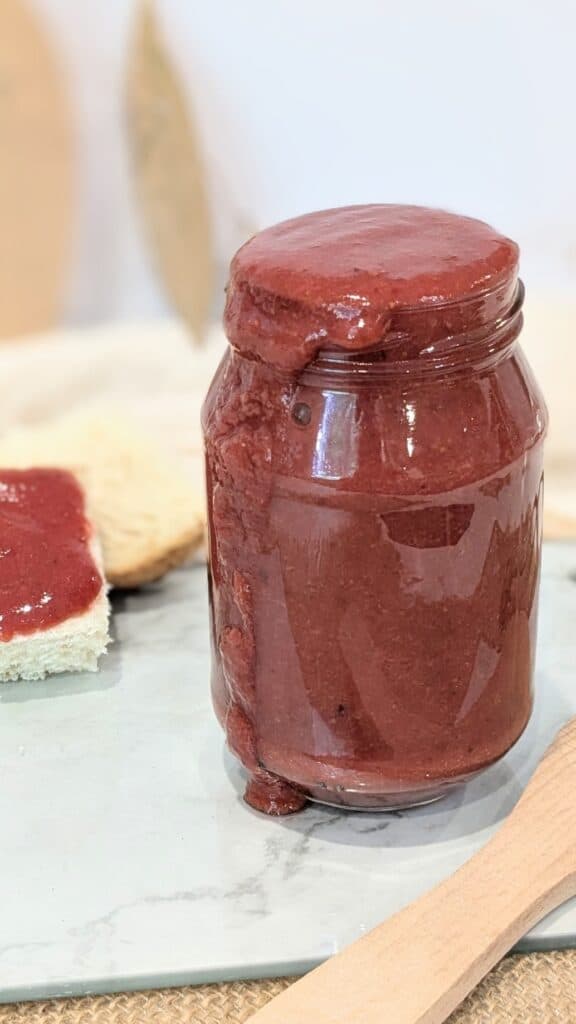 Image of Honey-Sweetened Strawberry Jam