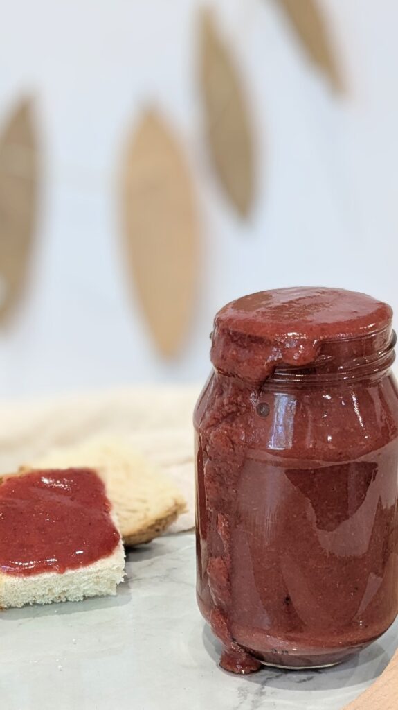 Image of Honey-Sweetened Strawberry Jam