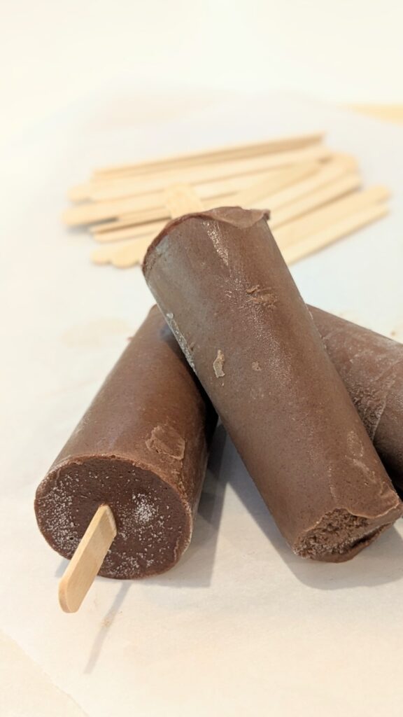 Image of Chocolate Popsicles for Kids