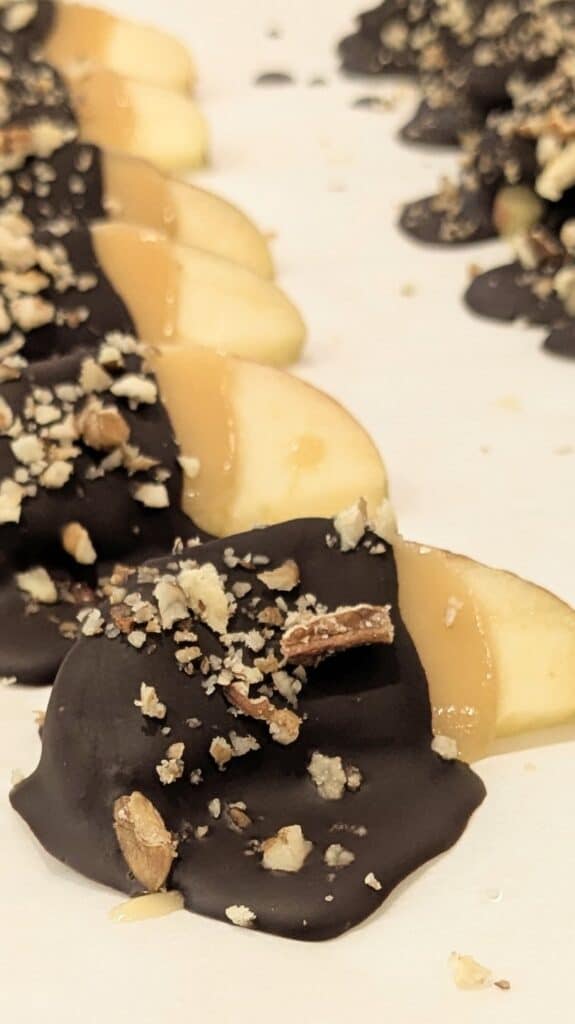 Image of chocolate covered apples