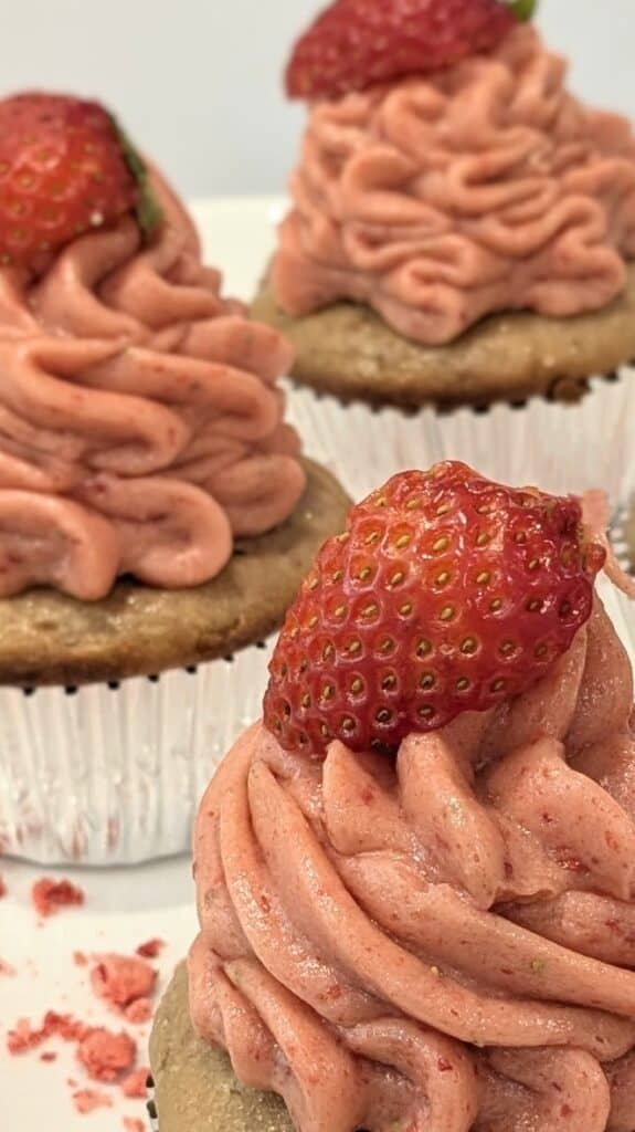 Image of Strawberry Buttercream Frosting
