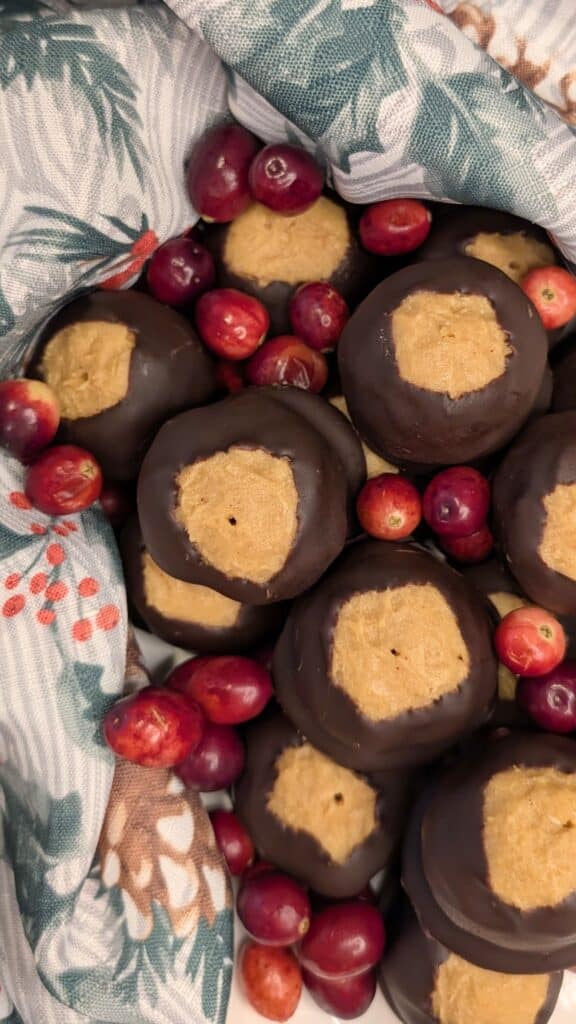 Image of Christmas Buckeyes