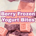 Berry Frozen Yogurt Bites