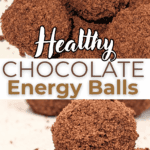 Healthy Chocolate Energy Balls