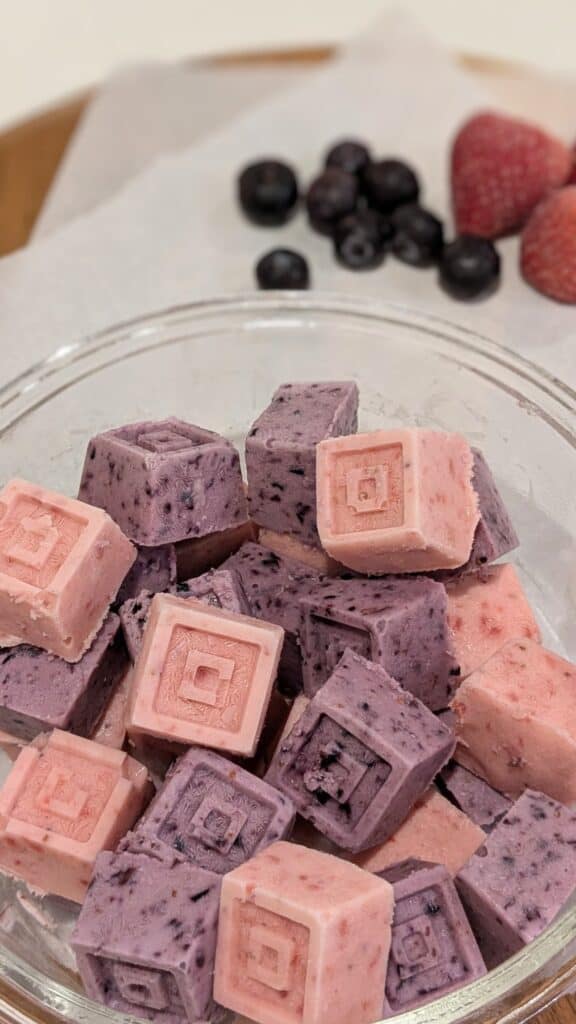 Image of Berry Frozen Yogurt Bites