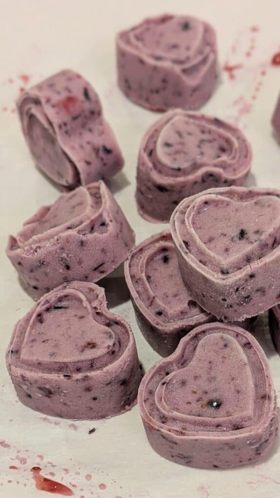 Image of Blueberry Frozen Yogurt Bites