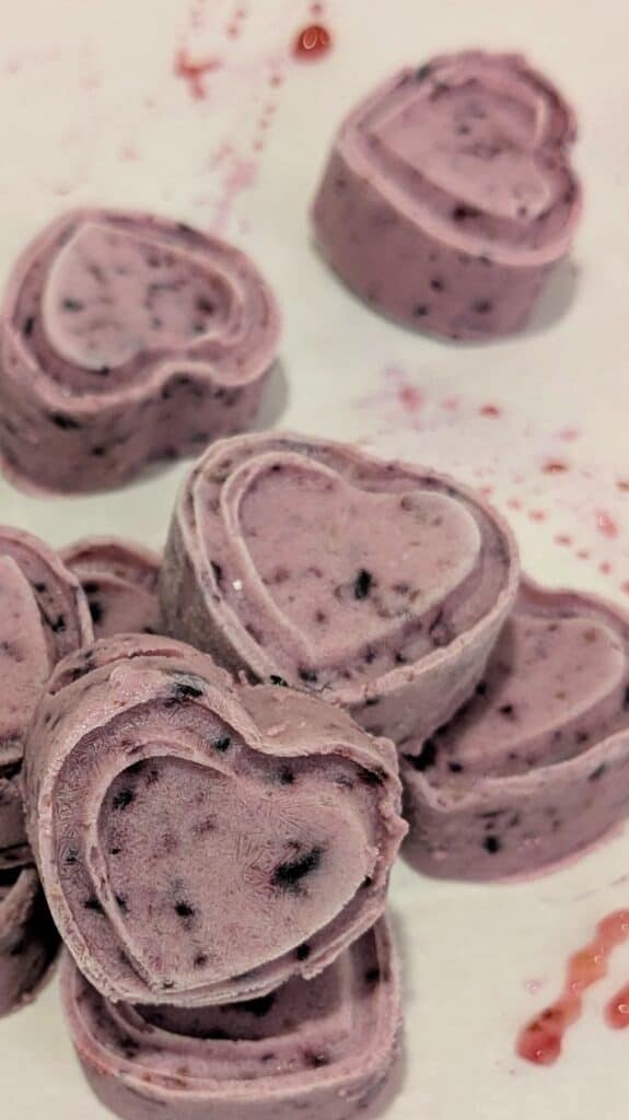 Image of Blueberry Frozen Yogurt Bites