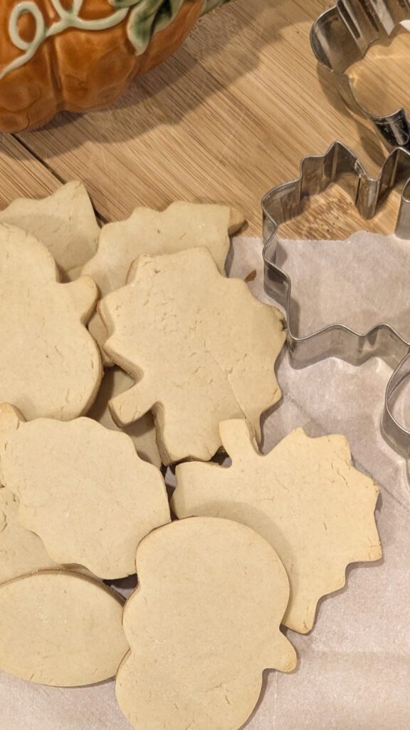 Image of Fall Cut Out Cookies 