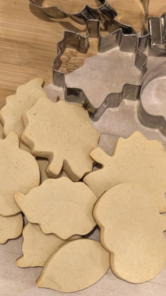 Image of Fall Cut Out Cookies