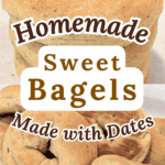 Homemade Sweet Bagels Made with Dates