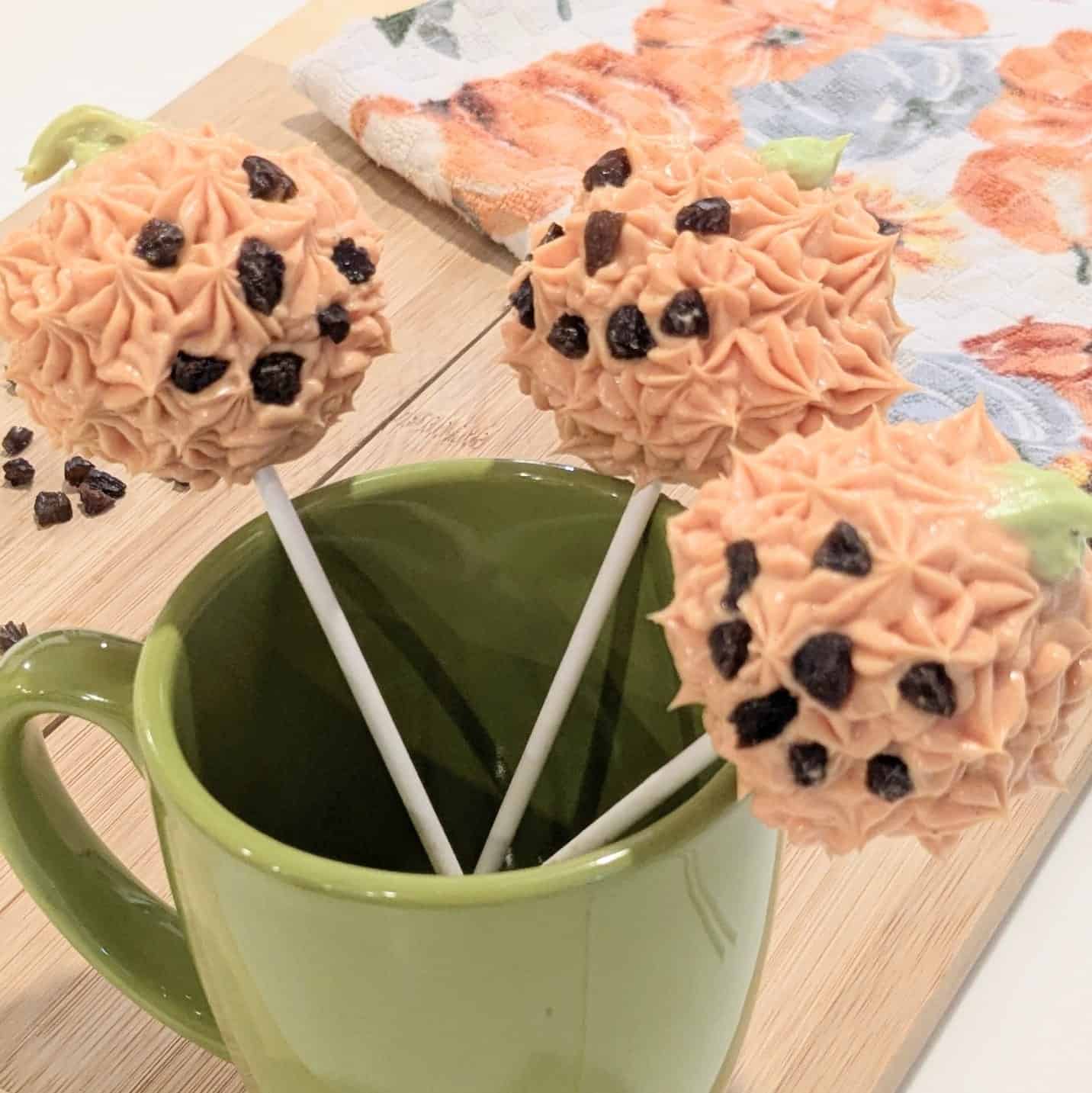 Image of Pumpkin Cake Pops