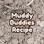 Healthy & Homemade Muddy Buddies Recipe Sweetened w Honey