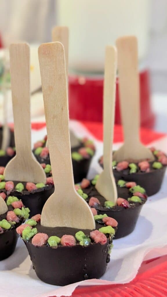 Healthy Hot Chocolate Spoons