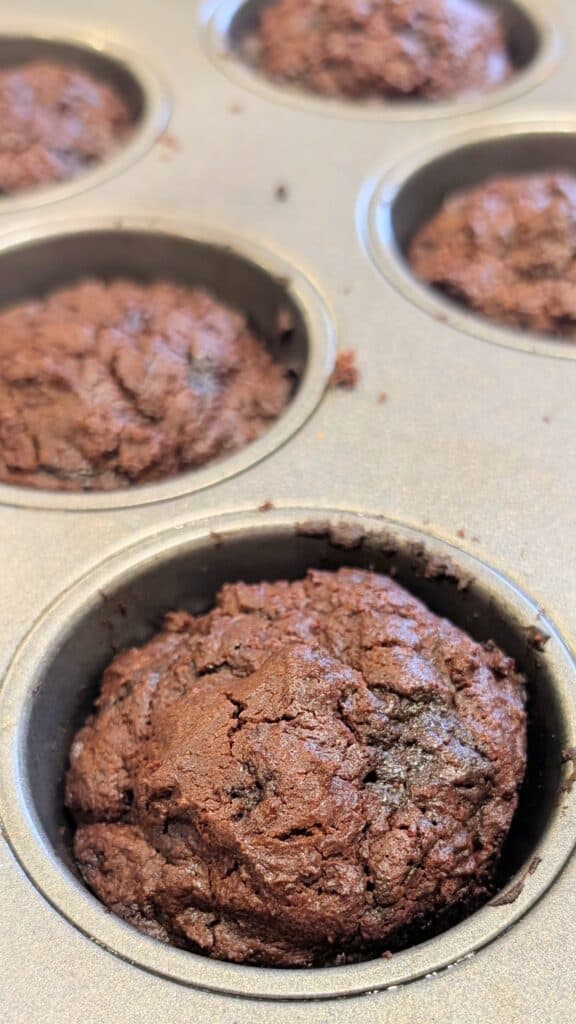 Image of Super Moist Double Chocolate Chip Muffins
