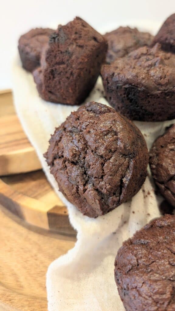 Image of Refined Sugar Free Double Chocolate Muffins