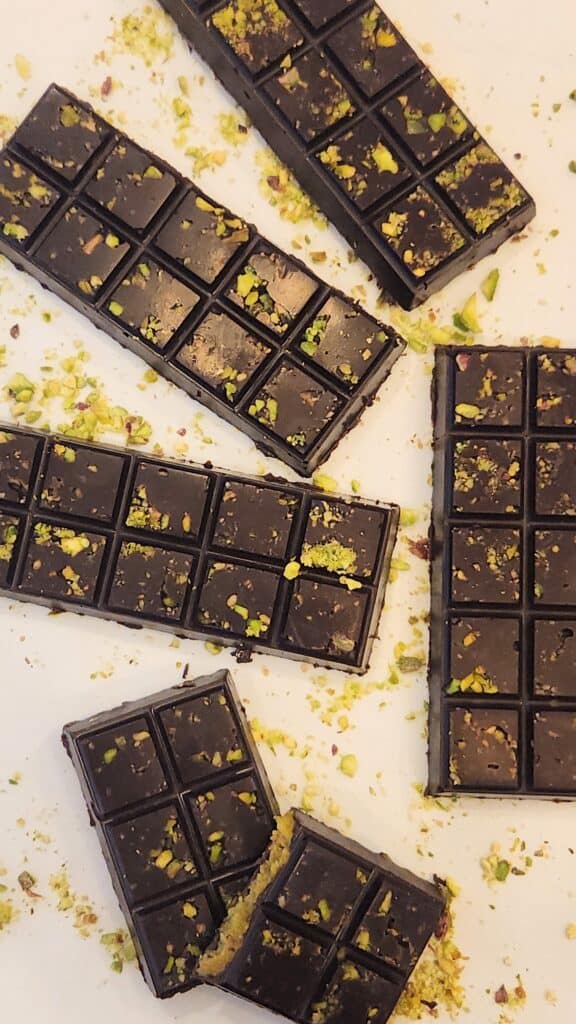 Healthy Chocolate Dubai Bars