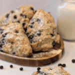 Homemade Blueberry Scones Made With Yogurt