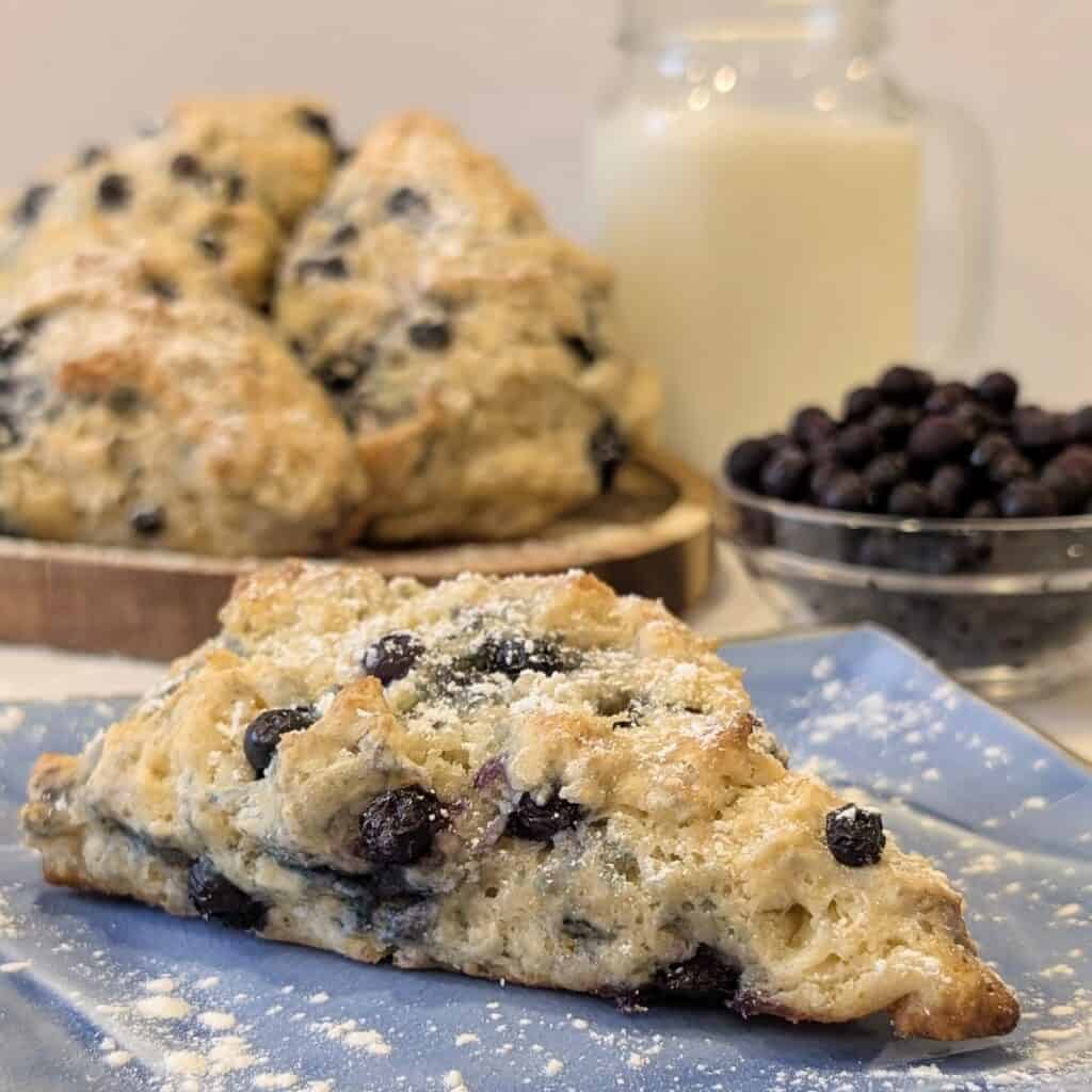 Homemade Blueberry Scones