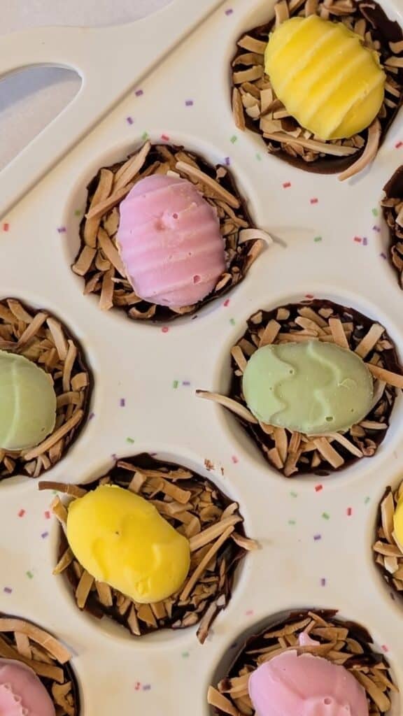 Chocolate Easter Nests