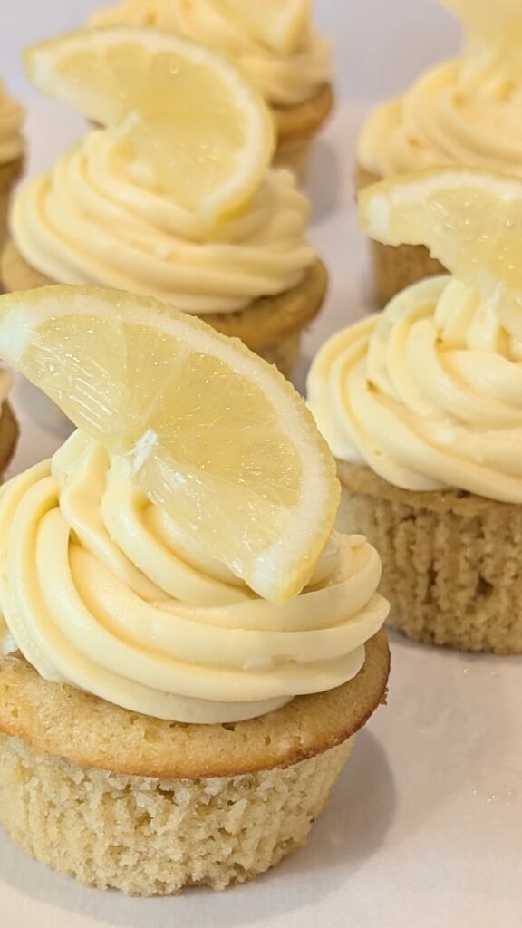 Healthy Lemon Cupcakes