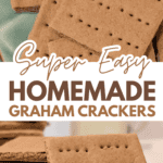 Super Easy Homemade Graham Crackers