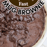Microwave Brownie - Vegan, Decadent, No Refined Sugar, Fast