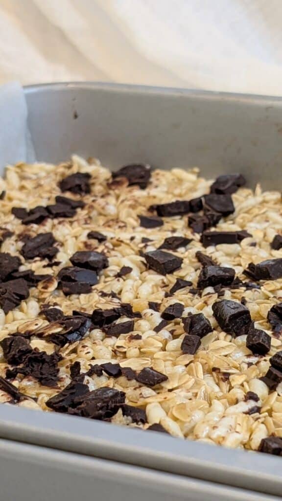 Granola Bars Made with Maple Syrup