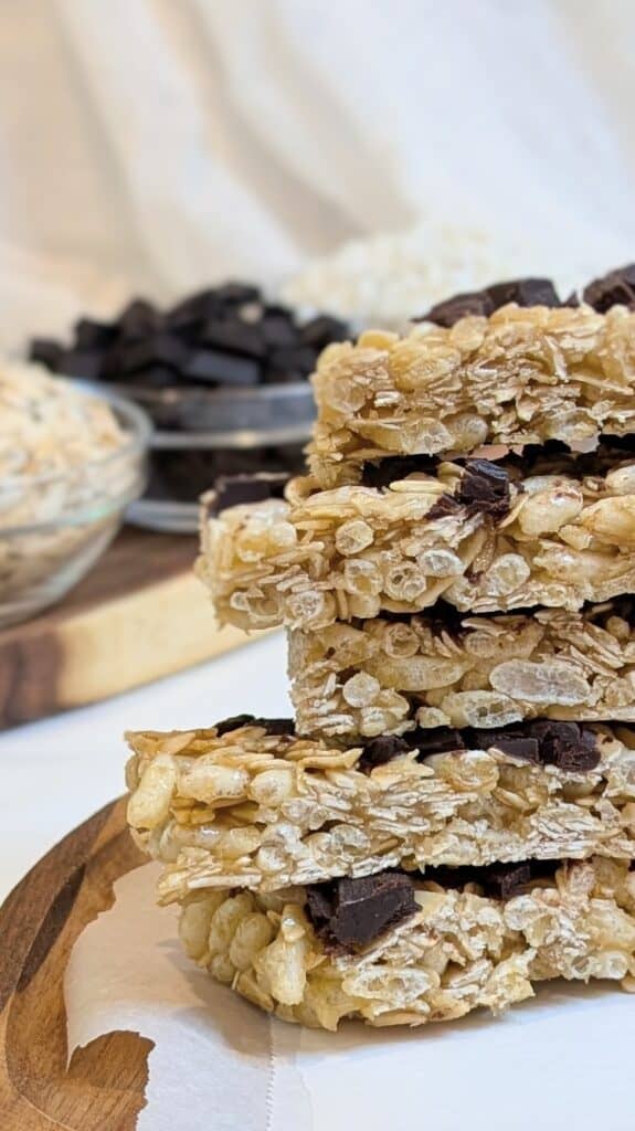 Healthy No Bake Granola Bars