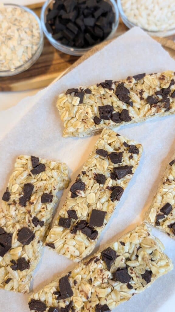 No Bake Granola Bars