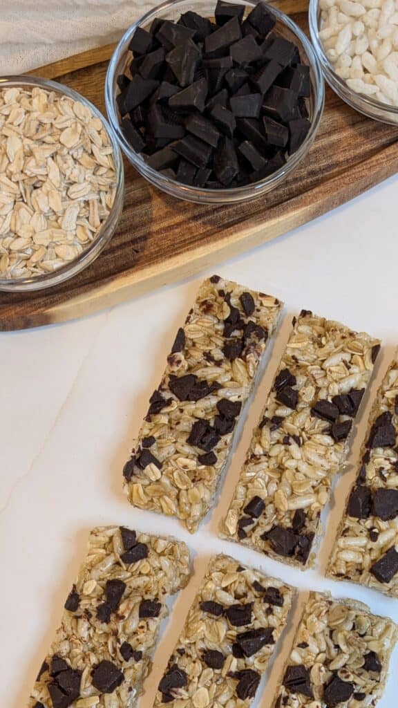 No Bake Granola Bars