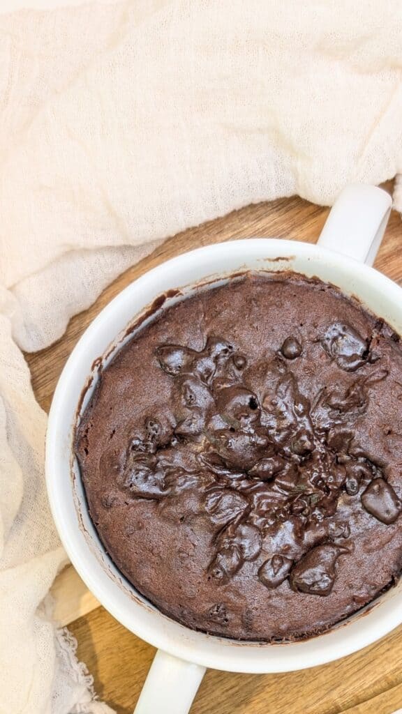 Single Serve Brownie in a Mug