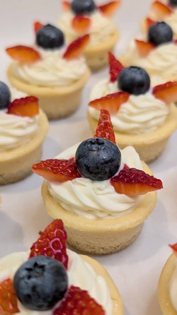 Creamy Mini Cheesecakes