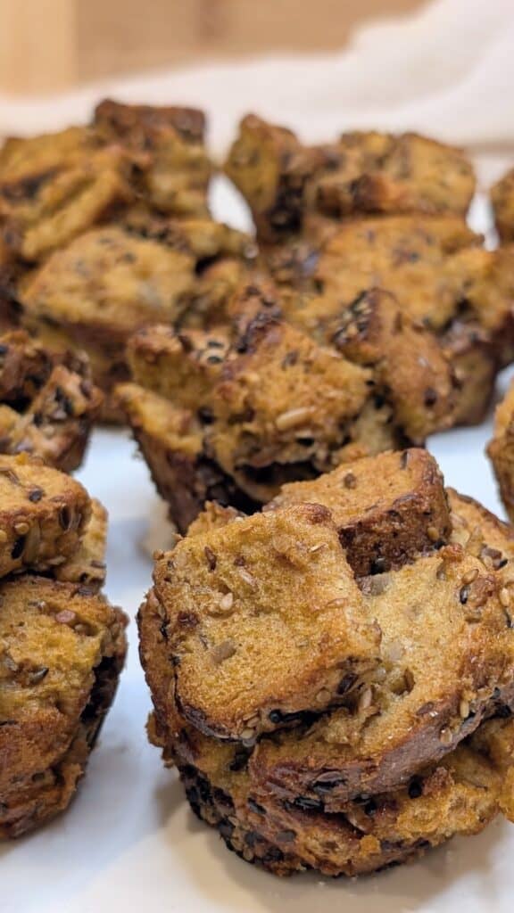 Healthy French Toast Muffins