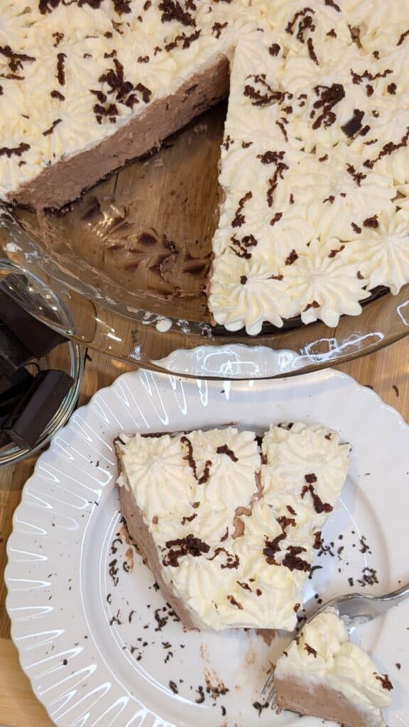 Healthier Chocolate Cream Pie