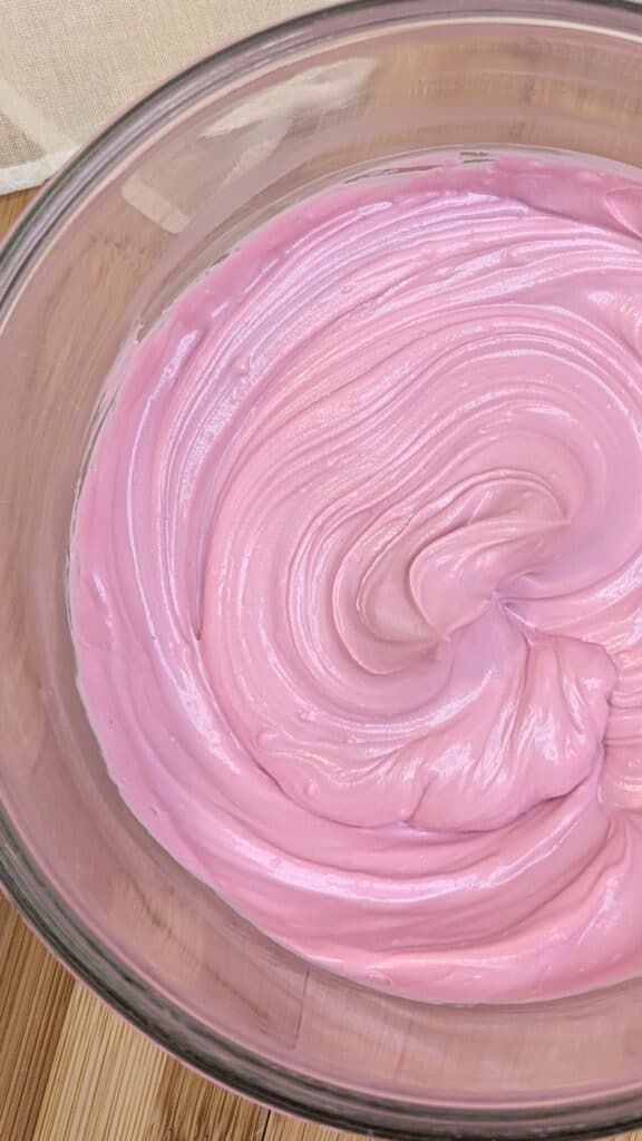 Healthy Pink Frosting