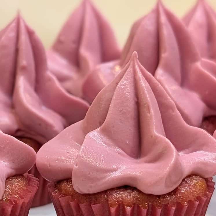 Dye Free Pink Frosting
